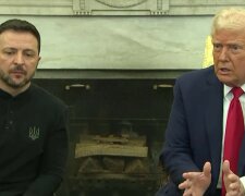 Trump i Zełenski, screen Youtube @tvpinfo