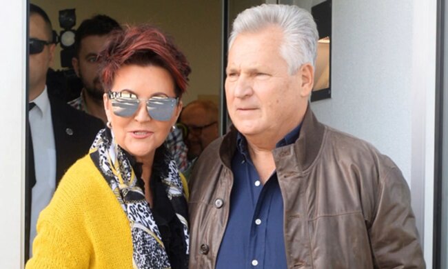 Aleksander Kwaśniewski, Jolanta Kwaśniewska. Źródło: Youtube Zdrowie PL