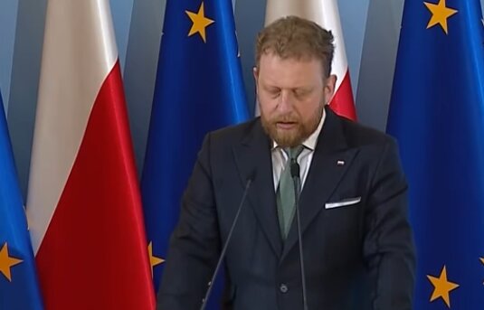 Minister zdrowia, Łukasz Szumowski. Źródło: Youtube