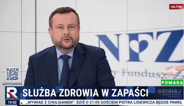 Fragment programu "Dzisiaj"/YouTube @TV Republika