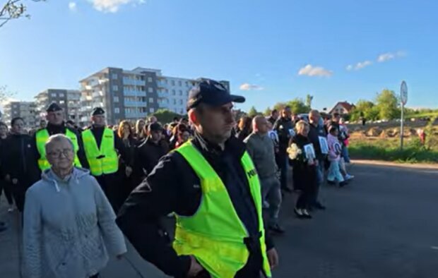 Marsz w Mławie/YouTube @slawektopolski