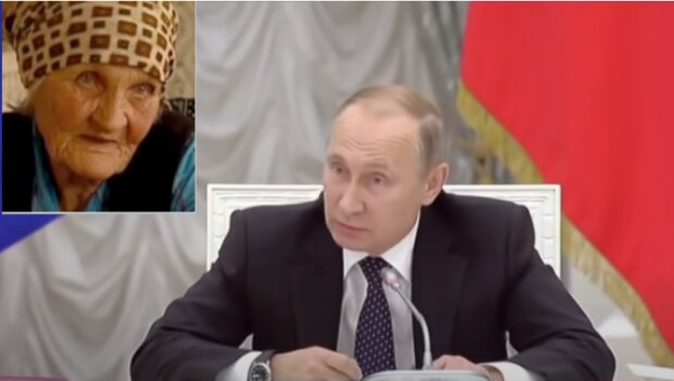 Prawdziwa Matka Putina/Twitter @Daily Star //Władimir Putin/YouTube @ciekawehistorie
