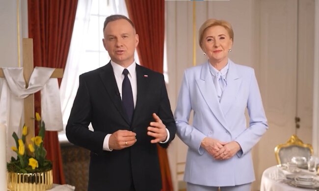 Andrzej Duda i Agata Kornhauser-Duda, screen Youtube @prezydent
