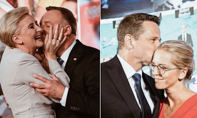 Dudowie i Trzaskowscy. Źródło: kobieta.pl