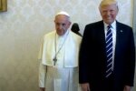 Franciszek i Donald Trump, źródło: YouTube/ Neo News