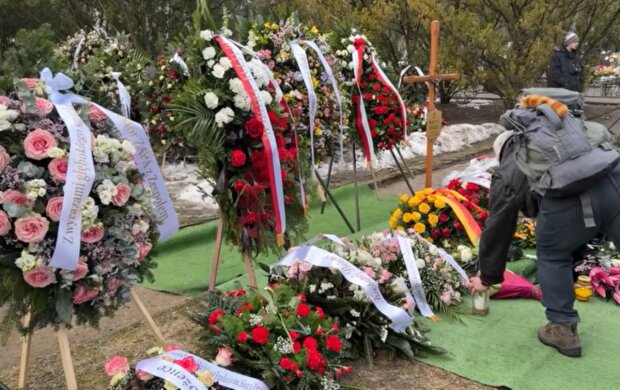 Pogrzeb Bożeny Dykiel/YouTube