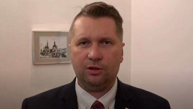 Minister edukacji Przemysław Czarnek / YouTube: Ministerstwo Edukacji Narodowej