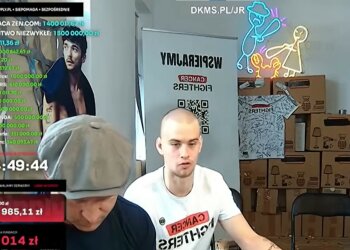 Łatwogang, screen Youtube @TVN24