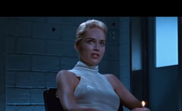 Sharon Stone w filmie Nagi instynkt/YouTube @The most iconic scenes in movies