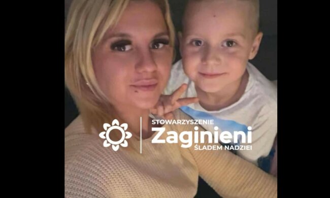 Magdalena Bieszke i jej syn Jakub, screen Youtube @Stowarzyszenie Zaginieni Śladem Nadziei