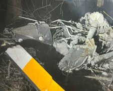 Szczątki śmigłowca,screen Youtube @Telewizja_Republika