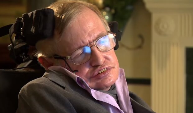 Stephen Hawking. Źródło: Youtube #Mentale Zuflucht