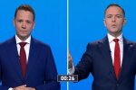 Trzaskowski i Nawrocki, screen Youtube @tvpinfo