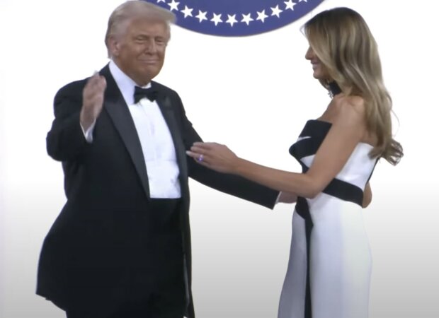 Donald and Melania Trump, źródło: YouTube/ PBS NewsHour