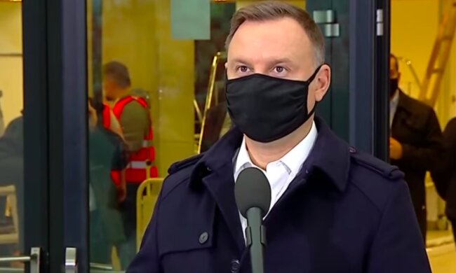 Prezydent Andrzej Duda / YouTube:  TVP Info