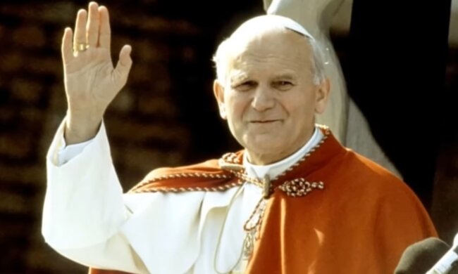 Jan Paweł II. Źródło: Youtube Zjawiska Niewyjaśnione