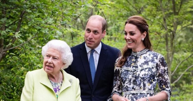 Książę William, księżna Kate, królowa Elżbieta. Źródło: Instagram