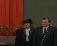 Danuta i Lech Wałęsowie/YouTube @ Sejm RP