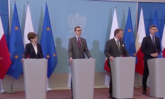 Polski rząd. Screen: YouTube