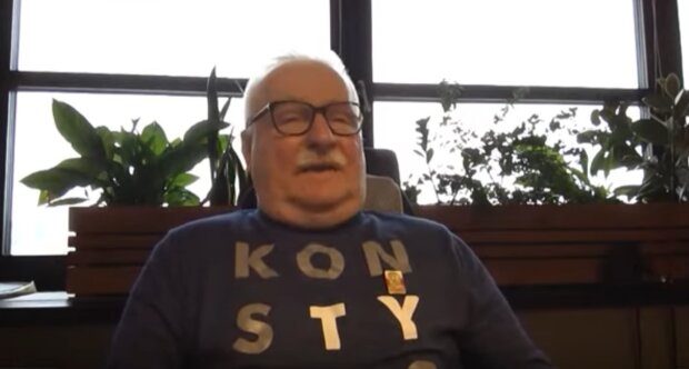 Lech Wałęsa/ screen YT