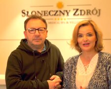 Monika i Zbigniew Zamachowscy. Źródło: Youtube Hotel Słoneczny Zdrój Medical Spa & Wellness