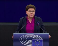 Beata Szydło / YouTube:  Janusz Jaskółka