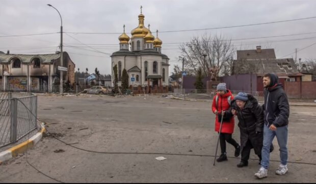 Zniszczone miejscowości na Ukrainie/YouTube @Z P B P