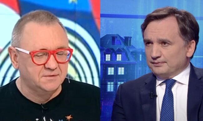 Jerzy Owsiak, Zbigniew Ziobro/YouTube @TVP Info