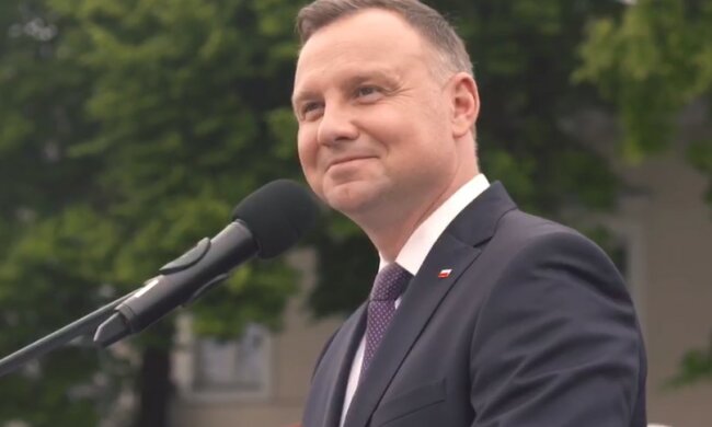 Andrzej Duda/screen Facebook