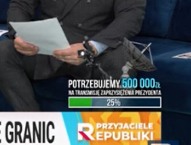 TV Republika organizuje kolejną zbiórkę/YouTube @TV Republika