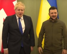 Boris Johnson, Wołodymyr Zełenski/YouTube @BBC News