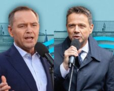 Karol Nawrocki, Rafał Trzaskowski/YouTube @polsatnews.pl