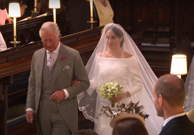 Książę Karol i Meghan Markle/YouTube @BBC
