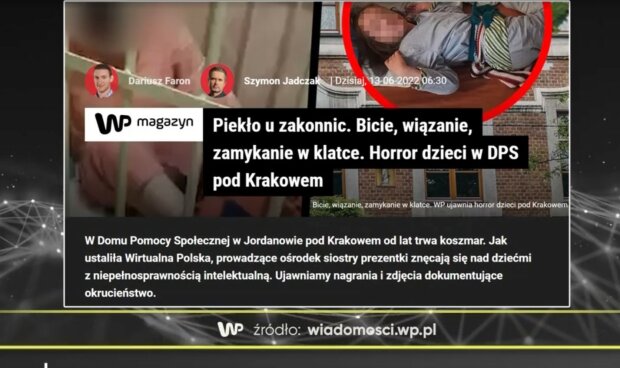 Znęcanie się w DPS / Wirtualna Polska