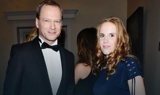 Maciej Stuhr z żoną. Źródło: onet.pl