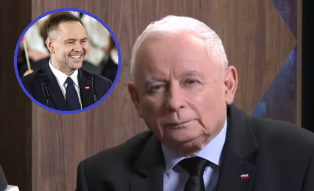 Jarosław Kaczyński/YT @wPolsce24 //Karol Nawrocki/YT @TVP Info