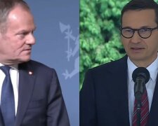 Tusk, Morawiecki, źródło: YouTube/Janusz Jaskółka