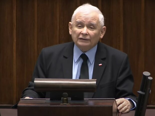 Jarosław Kaczyński, źródło: YouTube/Janusz Jaskółka