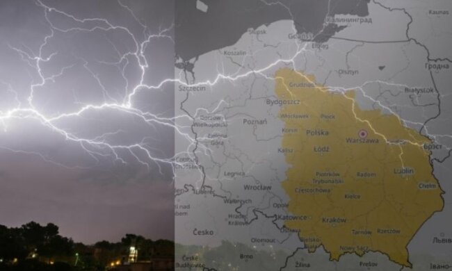 Pioruny/Pexels // Zagrożenia IMGW/IMGW