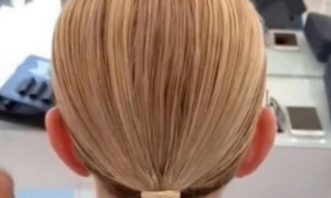 Kobieta o bardzo cienkich włosach, screen Google