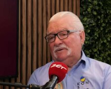 Lech Wałęsa, screen Youtube @radiozet