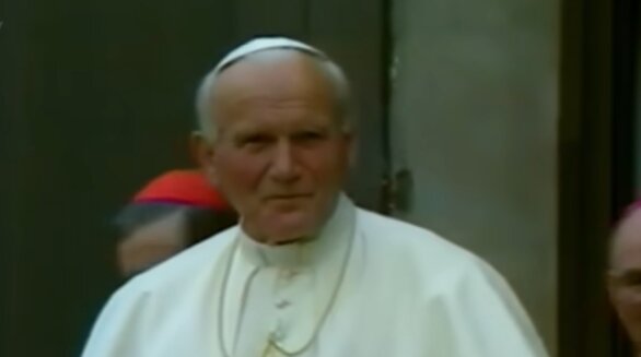 Jan Paweł II. Źródło: Youtube