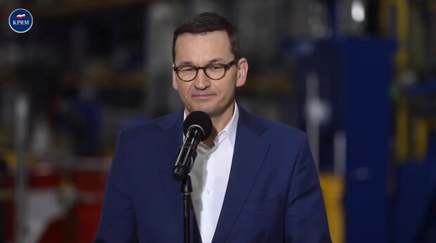 Mateusz Morawiecki. Źródło: Youtube Kancelaria Premiera