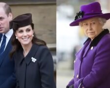 Królowa Elżbieta II, książę William i księżna Kate/YouTube @Gwiazda Polska