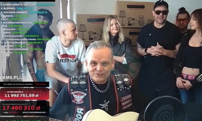 Zbiórka Łatwoganga/YouTube @Rockman za kółkiem