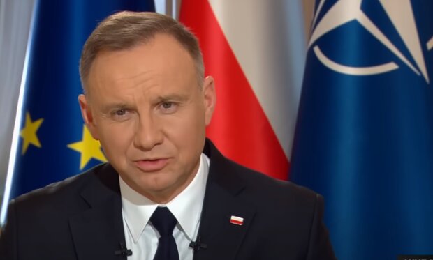 Prezydent Andrzej Duda, źródło: YouTube/ polsatnews.pl