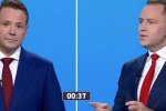 Trzaskowski i Nawrocki, screen Youtube @FAKT