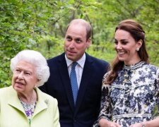 Książę William, księżna Kate, królowa Elżbieta. Źródło: Instagram