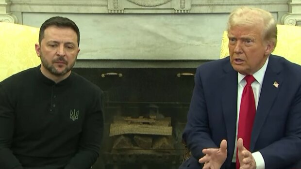 Trump i Zełenski, screen Youtube @tvpinfo