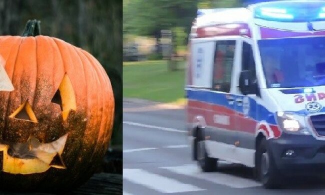 Nieszczęśliwe zakończenie obchodów Halloween! 11-letnie dziecko trafiło pod opiekę lekarzy!